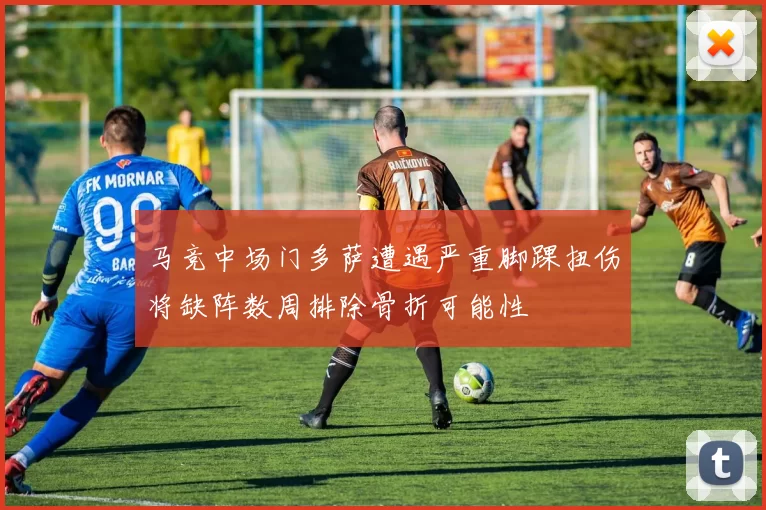 马竞中场门多萨遭遇严重脚踝扭伤将缺阵数周排除骨折可能性